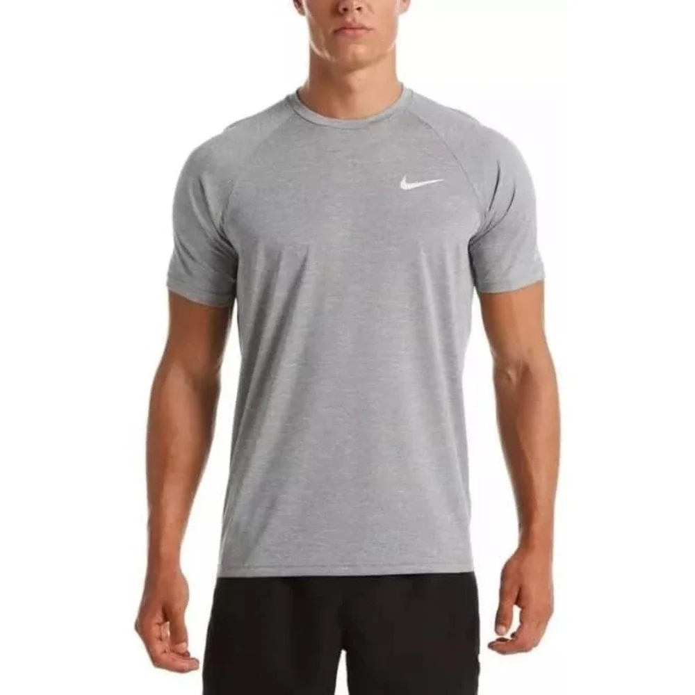 NWT Nike Essential Dri-Fit Men XL Short Sleeve Hydroguard Swim Guard Shirt New